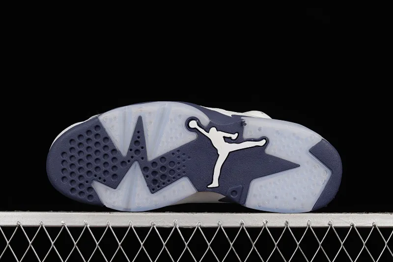 All categories Air Jordan Jordan series basketball shoes Air Jordan 6 Air Jordan 6 Retro "Midnight Navy" AJ6 Joe 6 white sea blue CT8529-141